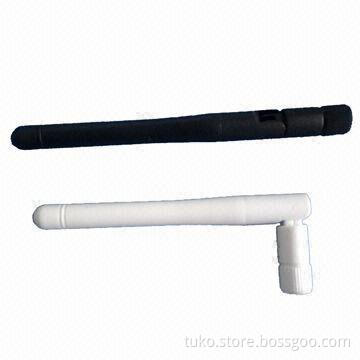 Player box antenna, black and white